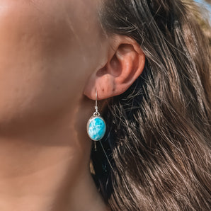 LARIMAR DANGLES