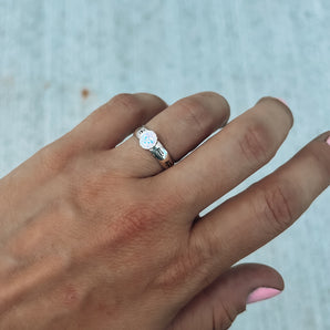 OPAL finish in your size RING