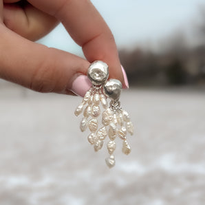 Desert Siren Studs (pearls)