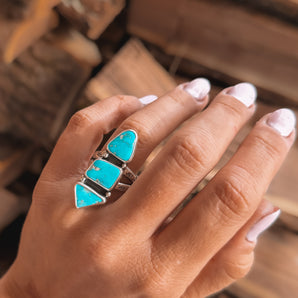 Turquoise Trail Ring (size 7)