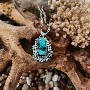 FIELD OF WILDFLOWERS PENDANT no.1