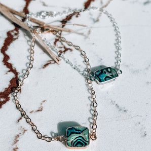 ABALONE CHARM BRACELET