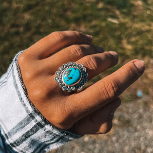 MESA RING • PERUVIAN TURQUOISE