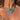 Lunar Herringbone Necklace (turquoise)