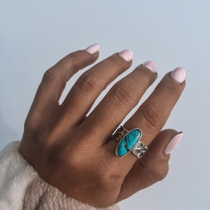 Bloomveil Ring (size 8.5)