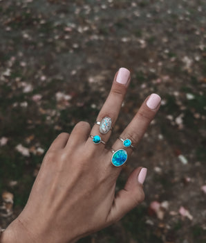 OPAL DOUBLET RING