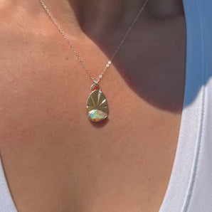 Sunshine Opal Pendant