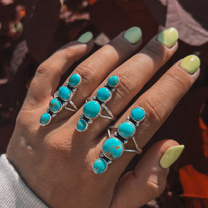 Turquoise Trail Rings (options)