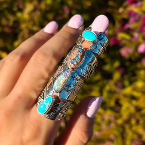 Butterfly Saddle Band Ring