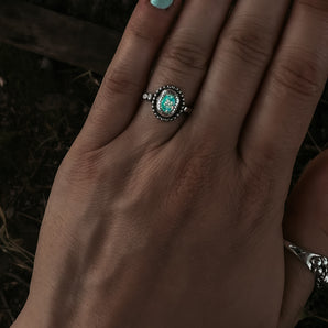 BEADED CHARLOTTE RING no.4