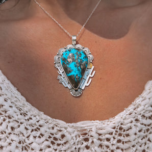 Day and Night Desert Pendant