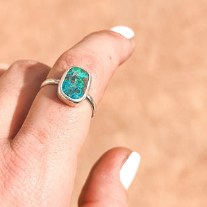 DEEP SEA OPAL RING