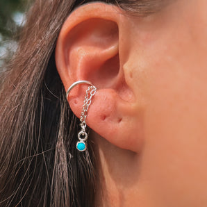 Chain Charm Ear Cuff
