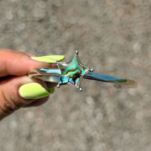 Abalone Star Cuff