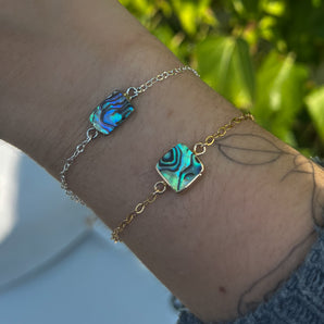 ABALONE CHARM BRACELET