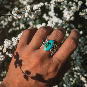 DAISY BANDED RING