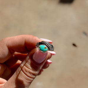 Boho Beaded Ring (size 7)