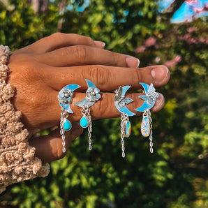 Moon Magic Studs (opal)