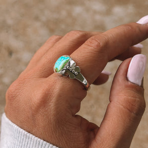Butterfly Sapphire Ring