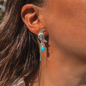Moon Magic Studs (turquoise)