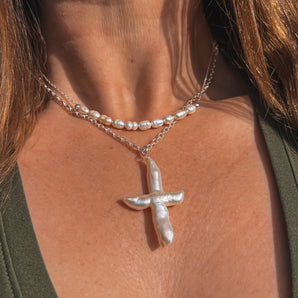Pearl Siren Necklace