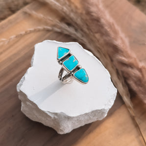 Turquoise Trail Ring (size 7)