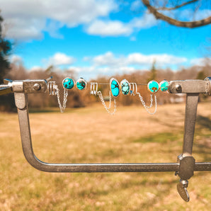 STUD & CHAIN CUFF no.2
