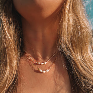 MOTHER OF PEARL NECKLACE