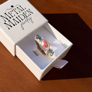 Coastal Shield Ring size 9.25