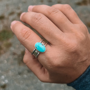 Luna Dust Ring (turquoise)
