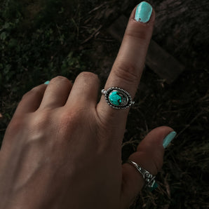 BEADED CHARLOTTE RING no.1
