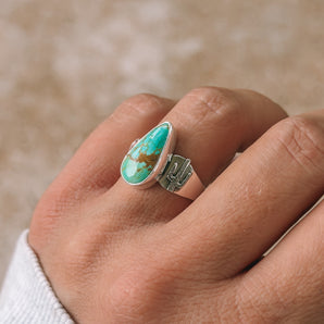 Saguaro Sapphire Ring