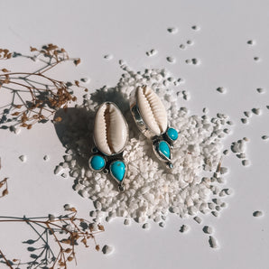 Blue Mirage Studs