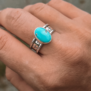 Luna Dust Ring (turquoise)