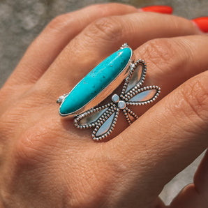 Dragonfly Ring Size 9