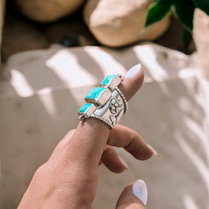 SPRING SADDLE RING no1
