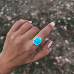 OPAL DOUBLET RING