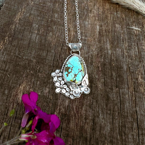 FIELD OF WILDFLOWERS PENDANT no.2