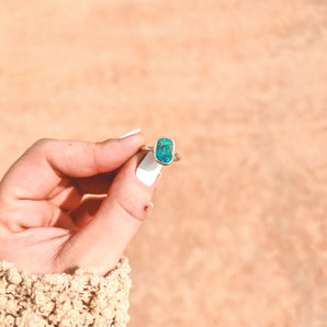 DEEP SEA OPAL RING