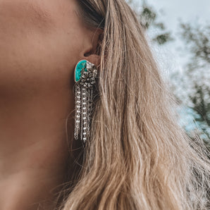 FLORAL CHAIN DANGLES