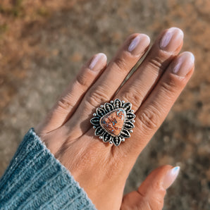 MANDALA FLOWER RING no.2