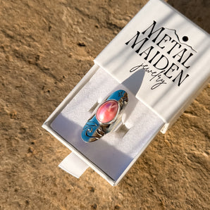 Coastal Shield Ring size 7.25