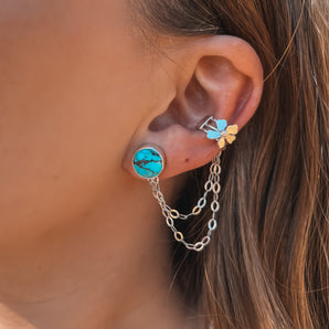 DAISY CHAIN EAR CUFF