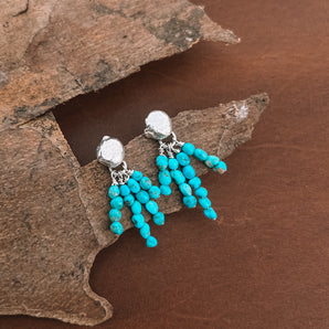 Desert Siren Studs (turquoise)