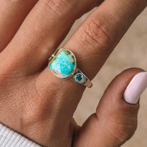 Butterfly Sapphire Ring