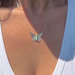 Butterfly Opal Pendant