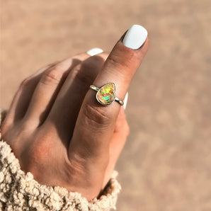 PIPE OPAL RING