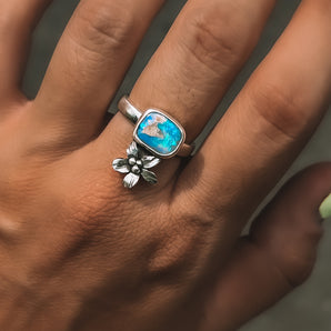 Floral Opal Ring 1