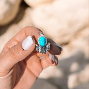 Flower Chevron Ring (1)