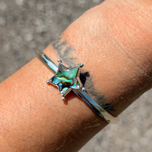Abalone Star Cuff